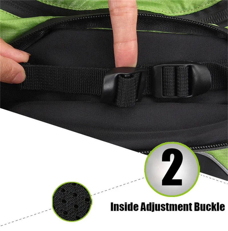 Truelove Pet Backpack Carrier Harness and Bag Space Waterproof Detachable Large Two Used for Outdoor Walking Hiking TLB2051