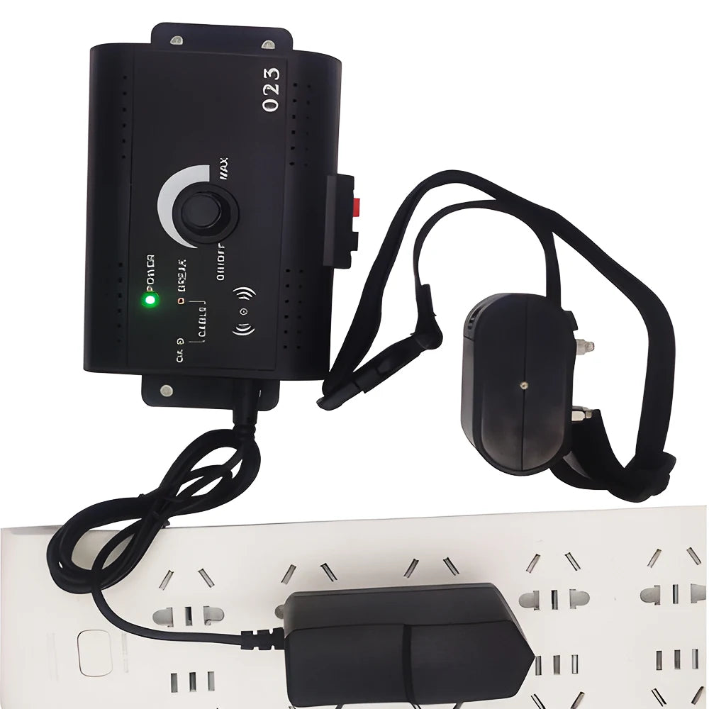 Electronic Pet Fence System Containment Dog Training Collar Pet Accessories Electric Dog Fence Sound Shocked Collar Waterproof