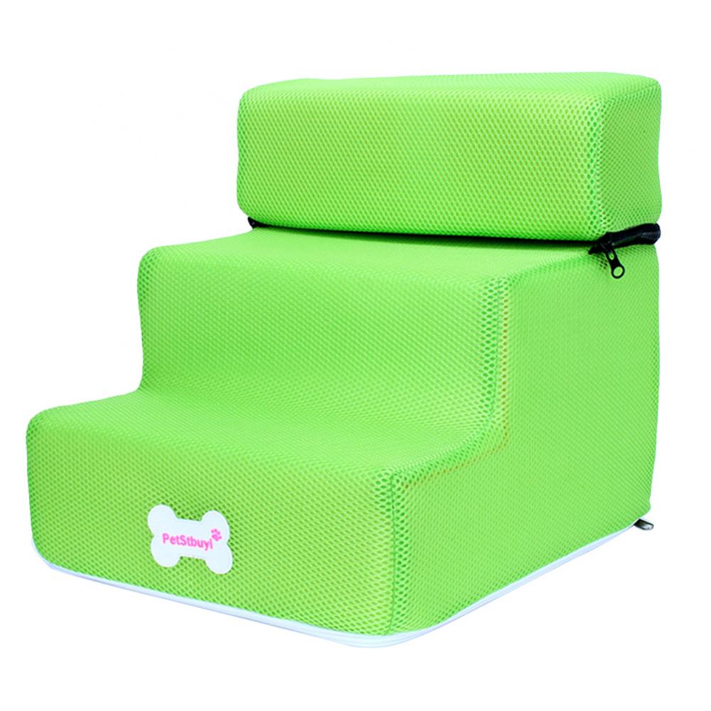 Pet Steps Stair Dog House Dog Stairs Pet 3 Steps Stairs for Small Dog Cat Pet Ramp Ladder Anti-slip Removable Dogs Bed Stairs