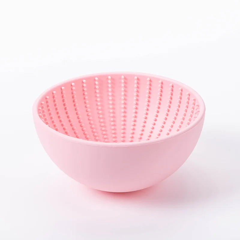 Pet supplies Stubborn slow food bowl licking pad silicone bowl with suction cups anti tipping and anti slip dog and cat bowl