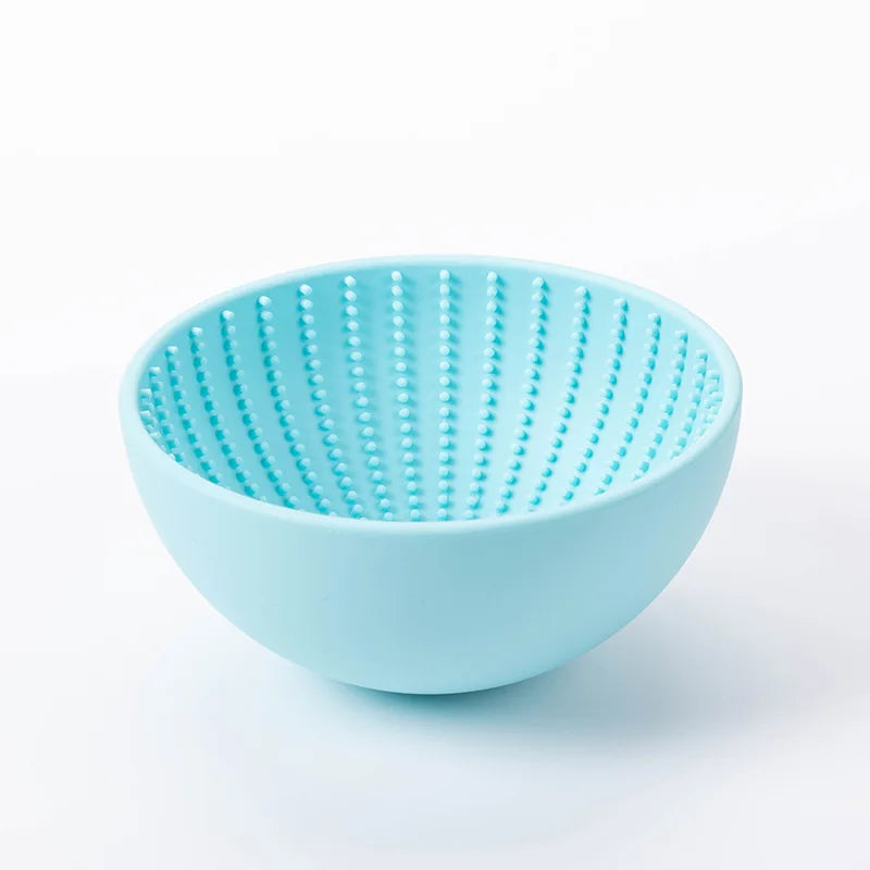 Pet supplies Stubborn slow food bowl licking pad silicone bowl with suction cups anti tipping and anti slip dog and cat bowl