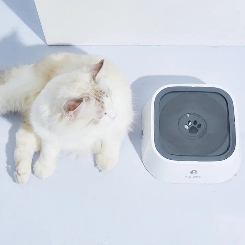 Drinkbak Hond Dog Drinking Water Bowl Floating Non-Wetting Mouth Dog Bowl Without Spill Drinking Bebedero Perro Waterbak Hond