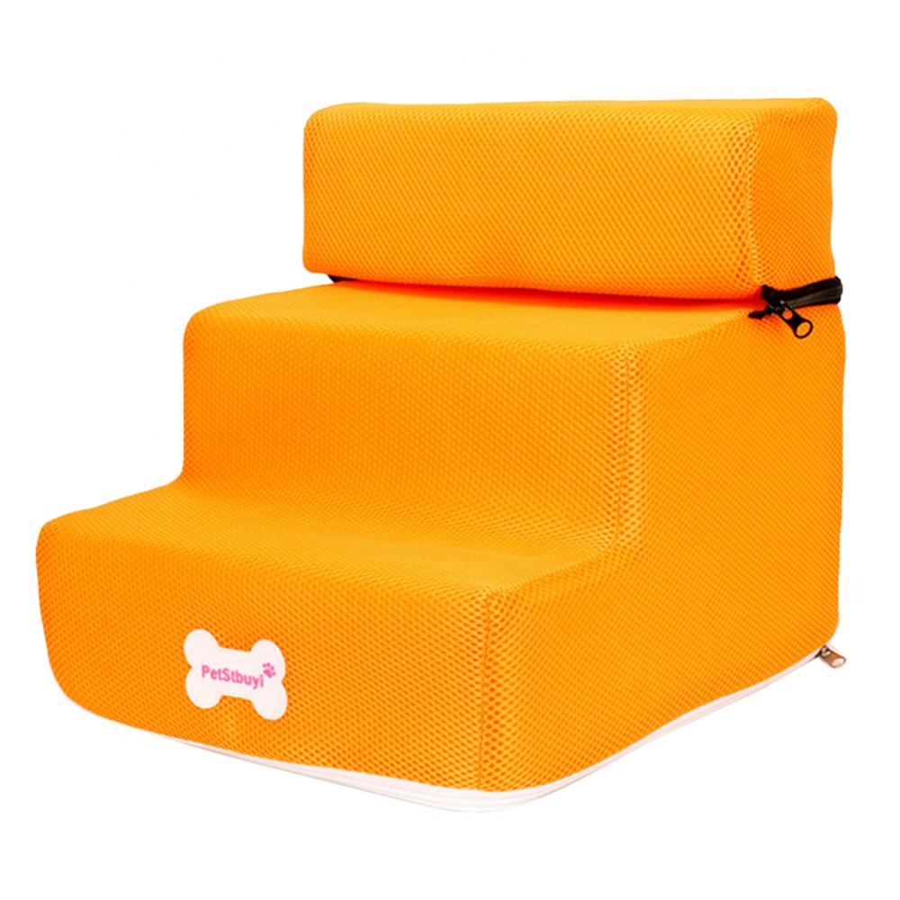 Pet Steps Stair Dog House Dog Stairs Pet 3 Steps Stairs for Small Dog Cat Pet Ramp Ladder Anti-slip Removable Dogs Bed Stairs