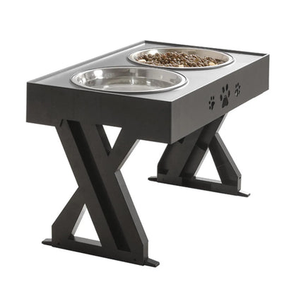 Stainless Steel Elevated Dog Bowl Non-Slip and No Spill Design Bowl Pet Supplies Suitable for Promote Healthy Digestion Xuan-US
